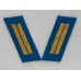 Петлицы на воротник мундира, Авиация, старший командный состав, образец 1943 года